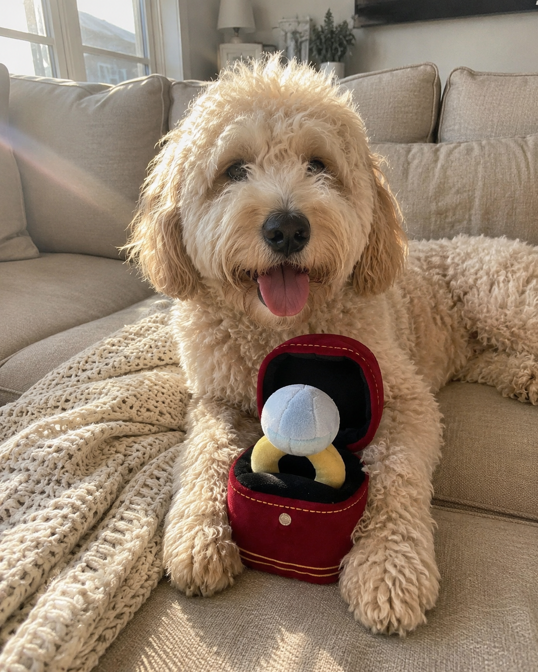 Chomp &amp; Co. Engagement Ring Squeaker