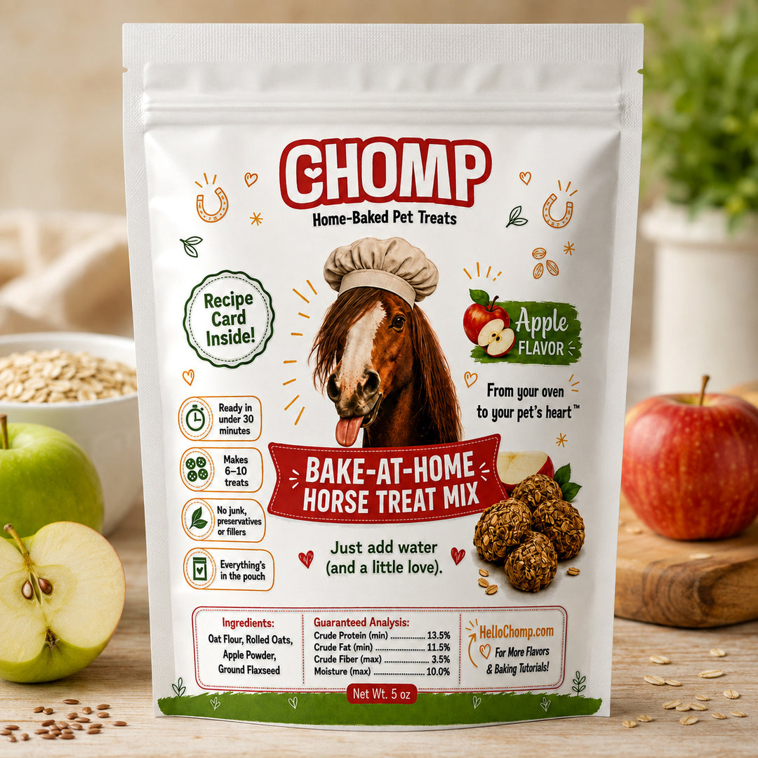apple horse treat baking mix