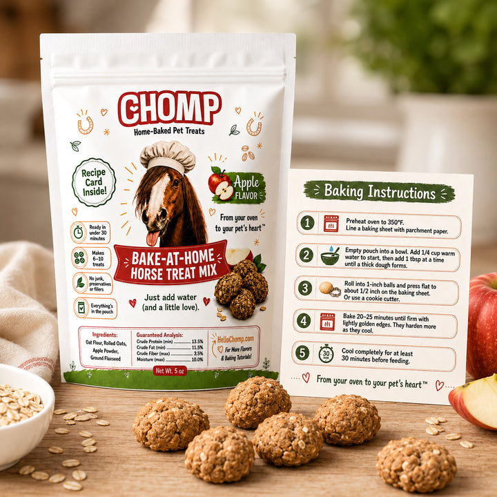 bake-at-home horse treats