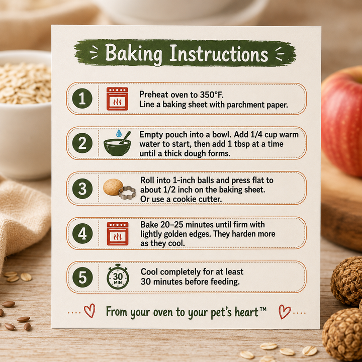 apple oat horse treats